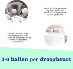 Casa Calma Drogerballen (6 Stuks) - Inclusief Opbergzakje - 100% Natuurlijk Schapenwol - Droger Ballen - Zero Waste Wasverzachter Bollen - Energiebesparend Drogen Met Droogbollen - Dryer Balls - Diervriendelijk & Milieuvriendelijk - Energie Besparen 12 Casa Calma Drogerballen (6 Stuks) - Inclusief Opbergzakje - 100% Natuurlijk Schapenwol - Droger Ballen - Zero Waste Wasverzachter Bollen - Energiebesparend Drogen Met Droogbollen - Dryer Balls - Diervriendelijk & Milieuvriendelijk - Energie Besparen -Schoonmaakartikelen Winkel 1200x1132 2