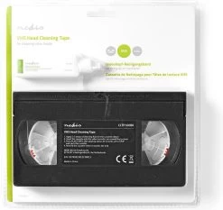 Nedis VHS-Reinigingscassette - 20 Ml - VHS-Koppen - Zwart -Schoonmaakartikelen Winkel 1200x1134 2