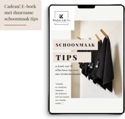 Kitchen Lab Co.® Microvezeldoekjes Zwart - Dagelijks Doekje Set 7 Stuks - 30x30cm - Gelabeld Met Weekdagen - Vaatdoekjes Microvezel -Schoonmaakartikelen Winkel 1200x1141 6