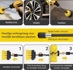 ESSIBLE Borstelboor - Set 20 Stuks - Schrobborstel - Polypropyleen - Borstel Boormachine - Schrobborstel - Schuurborstel - Automatische Reiniging - 20 Delige Borstelset Voor Boormachine 15 ESSIBLE Borstelboor - Set 20 Stuks - Schrobborstel - Polypropyleen - Borstel Boormachine - Schrobborstel - Schuurborstel - Automatische Reiniging - 20 Delige Borstelset Voor Boormachine -Schoonmaakartikelen Winkel 1200x1150 4