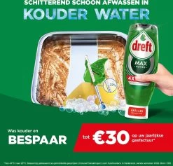 Dreft MaxPower - Vloeibaar Afwasmiddel - Voordeelverpakking 8 X 450 Ml -Schoonmaakartikelen Winkel 1200x1153 2