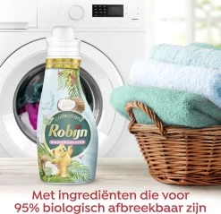 Robijn Collections Kokos Wasverzachter - 4 X 30 Wasbeurten - Voordeelverpakking -Schoonmaakartikelen Winkel 1200x1159 3