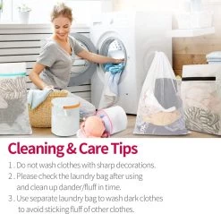 BOTC Waszakken - Wasnetten - Set Van 5 - Bescherm Je Wasgoed En Wasmachine - Transparant -Schoonmaakartikelen Winkel 1200x1160 6