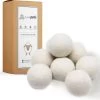 Merkloos Droger Ballen XL 8 Stuks – Zero Waste Dryer Balls - Duurzaam – Wasverzachter – Herbruikbare Drogerballen – Droogt De Was Sneller – Tiny Panda -Schoonmaakartikelen Winkel 1200x1162 1