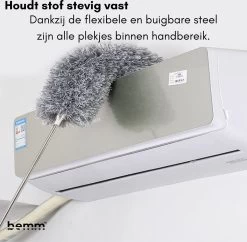 Plumeau - 280 Cm - Uitschuifbaar - Ragebol - Wasbaar - 360° - Flexibel -Schoonmaakartikelen Winkel 1200x1174 8