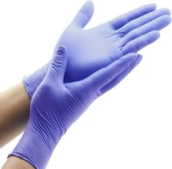 IVROU® Nitril Handschoenen - 100 Stuks Wegwerp Handschoenen - Poeder Vrij, Latex Vrij - Maat: M - Violet Blauw -Schoonmaakartikelen Winkel 1200x1175 11
