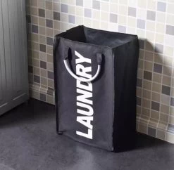 Janse Wasmand - Opvouwbare Wasmand - Laundry - Zwart - Wassorteerder - Waszak -Schoonmaakartikelen Winkel 1200x1175 8
