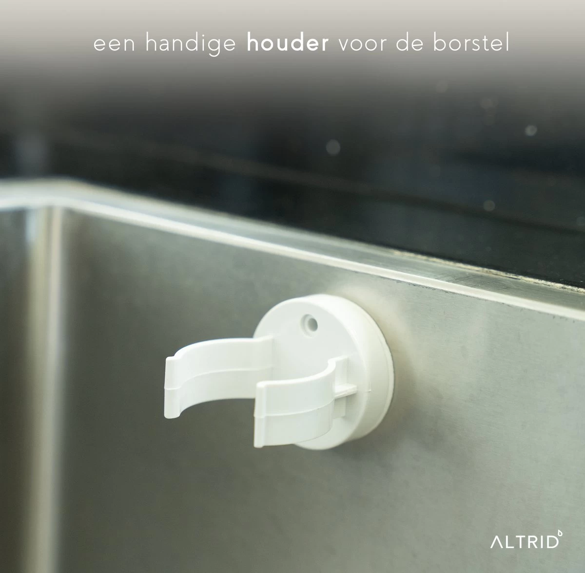 Altrid Elektrische Schoonmaakborstel - Oplaadbaar - Verbeterde Versie - 3 Opzetstukken - Poetsmachine - Handborstel - Schrobborstel - Schrobber - Reinigingsborstel - Schoonmaakmiddelen 8 Altrid Elektrische Schoonmaakborstel - Oplaadbaar - Verbeterde Versie - 3 Opzetstukken - Poetsmachine - Handborstel - Schrobborstel - Schrobber - Reinigingsborstel - Schoonmaakmiddelen - Afbeelding 6