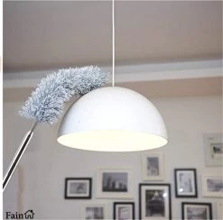 Fain® Plumeau Met Telescoopsteel – Grijs – 80 Tot 240 Cm - Uitschuifbaar – Wasbaar - Flexibel 360° Draaibaar – Duster - Microvezel Ragebol -Schoonmaakartikelen Winkel 1200x1186 6