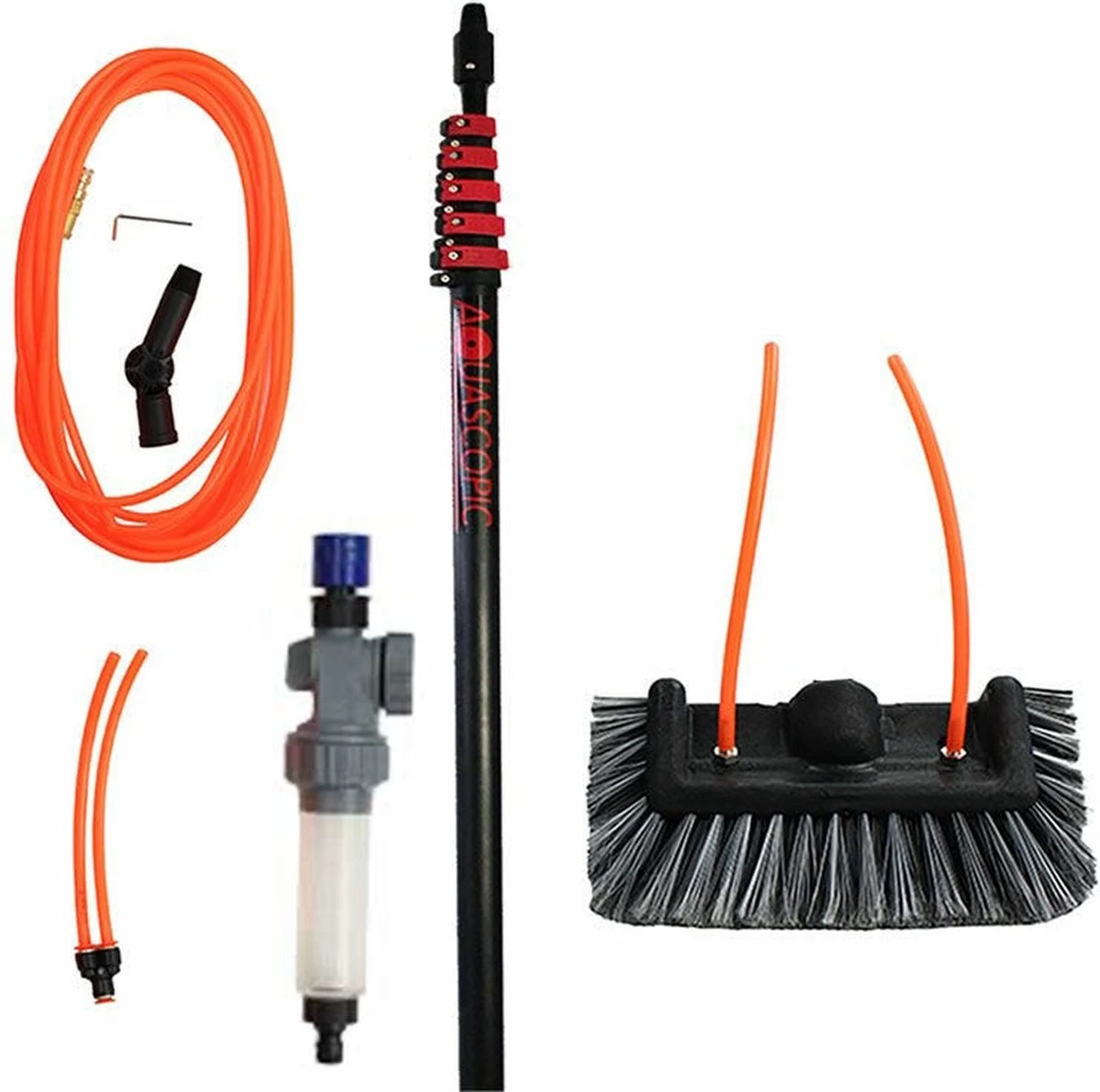 Aquascopic - Telescoopsteel Set Met Borstel - 5,4 M 8 Aquascopic - Telescoopsteel Set Met Borstel - 5,4 M - Afbeelding 6