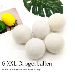Geniet Van Gemak® | Herbruikbare Wollen Drogerballen | Wasbollen | Schaapswol | Duurzame En Energiebesparende Wasballen | 6 XL Drogerballen 15 Geniet Van Gemak® | Herbruikbare Wollen Drogerballen | Wasbollen | Schaapswol | Duurzame En Energiebesparende Wasballen | 6 XL Drogerballen -Schoonmaakartikelen Winkel 1200x1191 2