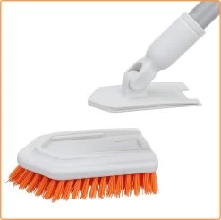 Merkloos Badkamer Reinigingsborstel - Badkamerschrobborstel - Reinigingsborstel - Met Afneembare Telescopische Handgreep En 180° Verstelbare Gezamenlijke Reinigingsborstel - Lange Steel 107 Cm -Schoonmaakartikelen Winkel 1200x1196 17