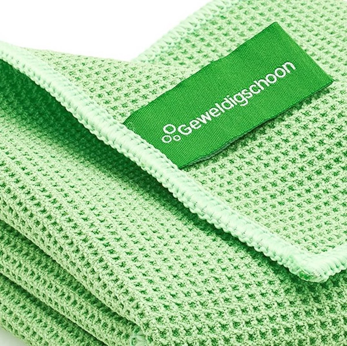 Geweldigschoon Groene Microvezel Raamdoekenset Bestaande Uit 1 Schoonmaakdoek + 1 Droogdoek (raamdoeken, Raamset) 5 Geweldigschoon Groene Microvezel Raamdoekenset Bestaande Uit 1 Schoonmaakdoek + 1 Droogdoek (raamdoeken, Raamset) - Afbeelding 3