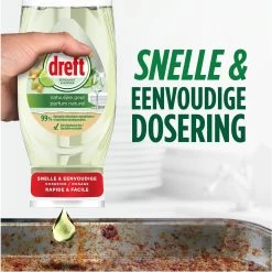 Dreft Natuurlijke Geur - Afwasmiddel - Bergamot & Gember - Ondersteboven Fles - Voordeelverpakking 8 X 370 Ml -Schoonmaakartikelen Winkel 1200x1198 50