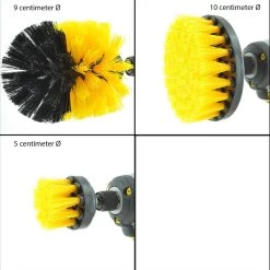 Merkloos Kibani 3 Delige Borstelset Voor Boormachine - Schrobborstel - Polypropyleen - Borstel Boormachine - Schuurborstel - Automatische Reiniging - Reinigingsborstels Voor Boormachine - Schoonmaakborstel -Schoonmaakartikelen Winkel 1200x1198 63