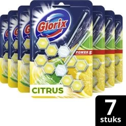 Glorix Power 5 Toiletblokken - Citroen - 7 X 2 Stuks - Voordeelverpakking 19 Glorix Power 5 Toiletblokken - Citroen - 7 X 2 Stuks - Voordeelverpakking -Schoonmaakartikelen Winkel 1200x1198 79
