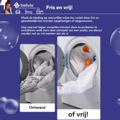 Salivio Laundryballs - 8x Wasbol Set - Huisdieren Haar Verwijderen - Wasbollen - Drogerballen - Energiebesparend - Wasverzachter - Milieuvriendelijk Wassen 9 Salivio Laundryballs - 8x Wasbol Set - Huisdieren Haar Verwijderen - Wasbollen - Drogerballen - Energiebesparend - Wasverzachter - Milieuvriendelijk Wassen -Schoonmaakartikelen Winkel 1200x1199 23