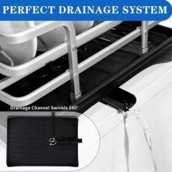 Doogo® Afdruiprek Met Bestekkorf En Lekbak Voor Keukenborden En Bestek Afdruiprek Met Draaibare Uitloop 11 Doogo® Afdruiprek Met Bestekkorf En Lekbak Voor Keukenborden En Bestek Afdruiprek Met Draaibare Uitloop -Schoonmaakartikelen Winkel 1200x1200 1152