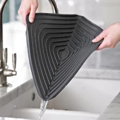 "Joseph Joseph Afdruipmat - Flume - Large - 31 X 43,5 Cm - Grijs" -Schoonmaakartikelen Winkel 1200x1200 1185