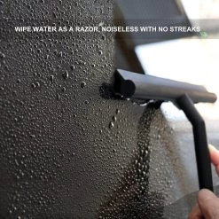 BOTC Douchewisser - Raamwisser - Silicone - 21cm X 16cm - Badkamer Accessoires -Zwart -Schoonmaakartikelen Winkel 1200x1200 1254