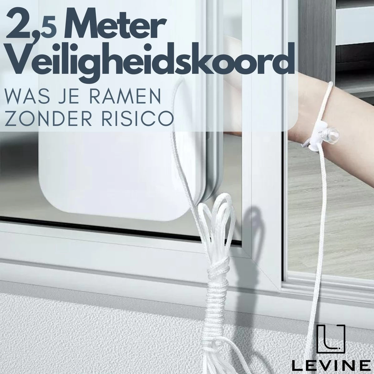 Levine Magnetische Ramenwasser - Ruitenreiniger - Herbruikbare Reiniging Pads 7 Levine Magnetische Ramenwasser - Ruitenreiniger - Herbruikbare Reiniging Pads - Afbeelding 5