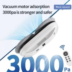 PuroTech Robot Ramenwasser - Ruitenreiniger - Nieuwste Uitvoering - Ramenwisser - Elektrische Ramenwisser - Incl. Afstandsbediening - Raamrobot -Schoonmaakartikelen Winkel 1200x1200 1303