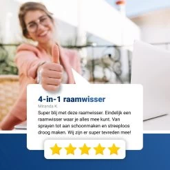 4-in-1 Raamwisser Met Telescoopsteel En Spray-functie - 110cm - Ramenwasser - Ramenwisser -Schoonmaakartikelen Winkel 1200x1200 1338