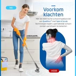 Qualitics Elektrische Schoonmaakborstel - Roterende Polijstmachine - Schrobborstel - Poetsmachine - Vloerreiniger Met 10 Opzetstukken 14 Qualitics Elektrische Schoonmaakborstel - Roterende Polijstmachine - Schrobborstel - Poetsmachine - Vloerreiniger Met 10 Opzetstukken -Schoonmaakartikelen Winkel 1200x1200 1366