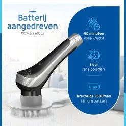 Qualitics Elektrische Schoonmaakborstel - Roterende Polijstmachine - Schrobborstel - Poetsmachine - Vloerreiniger Met 10 Opzetstukken 18 Qualitics Elektrische Schoonmaakborstel - Roterende Polijstmachine - Schrobborstel - Poetsmachine - Vloerreiniger Met 10 Opzetstukken -Schoonmaakartikelen Winkel 1200x1200 1370
