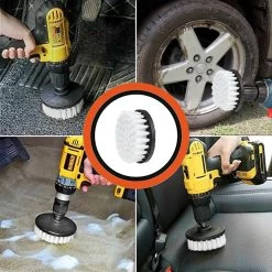 Borstelset Boormachine 25 Delig Per 2 - Schuursponsjes- Schrobborstel - Boorborstel - Schuurborstel - Borstel Boormachine - Schoonmaakborstel - Reinigingsborstel - Tapijtreiniger - Borstelset -Schoonmaakartikelen Winkel 1200x1200 1437