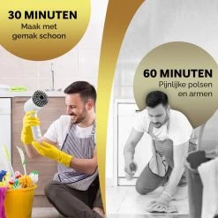 MostEssential Premium Elektrische Schoonmaakborstel 2023 Model – Elektrische Schrobber - Schrobborstel - Poetsmachine – Voor Badkamer Of Keuken - Inclusief 4 Borstelkoppen -Schoonmaakartikelen Winkel 1200x1200 1441
