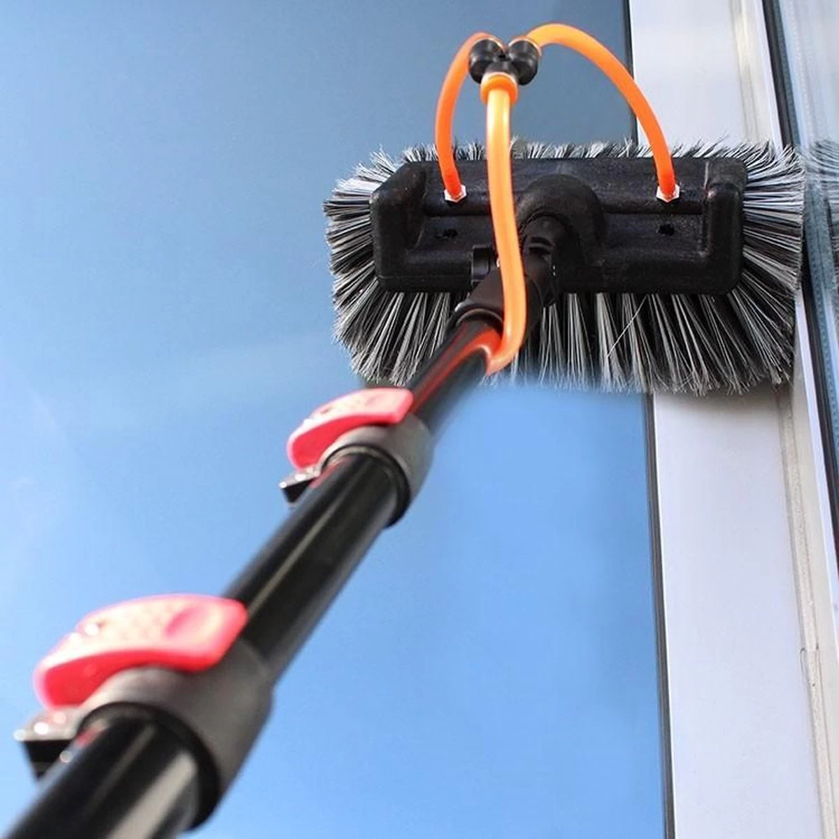 Aquascopic - Telescoopsteel Set Met Borstel - 5,4 M 3 Aquascopic - Telescoopsteel Set Met Borstel - 5,4 M