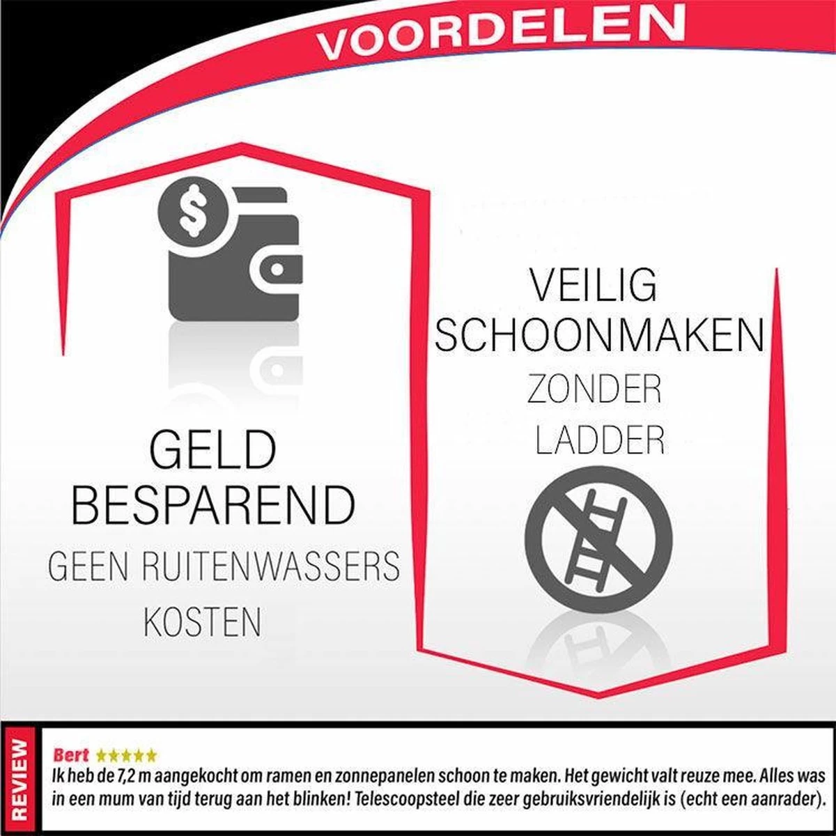 Aquascopic - Telescoopsteel Set Met Borstel - 7,2 Meter 10 Aquascopic - Telescoopsteel Set Met Borstel - 7,2 Meter - Afbeelding 8