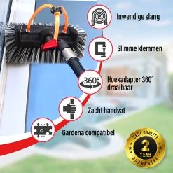 Aquacopic - Telescoopsteel Set Met Borstel - 11 Meter -Schoonmaakartikelen Winkel 1200x1200 1469