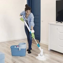 Strex Elektrische Schoonmaakborstel - Draadloze Schrobborstel - Schrobber - 3 Opzetstukken - Telescoopsteel - Poetsmachine Met Krachtige Accu -Schoonmaakartikelen Winkel 1200x1200 1499