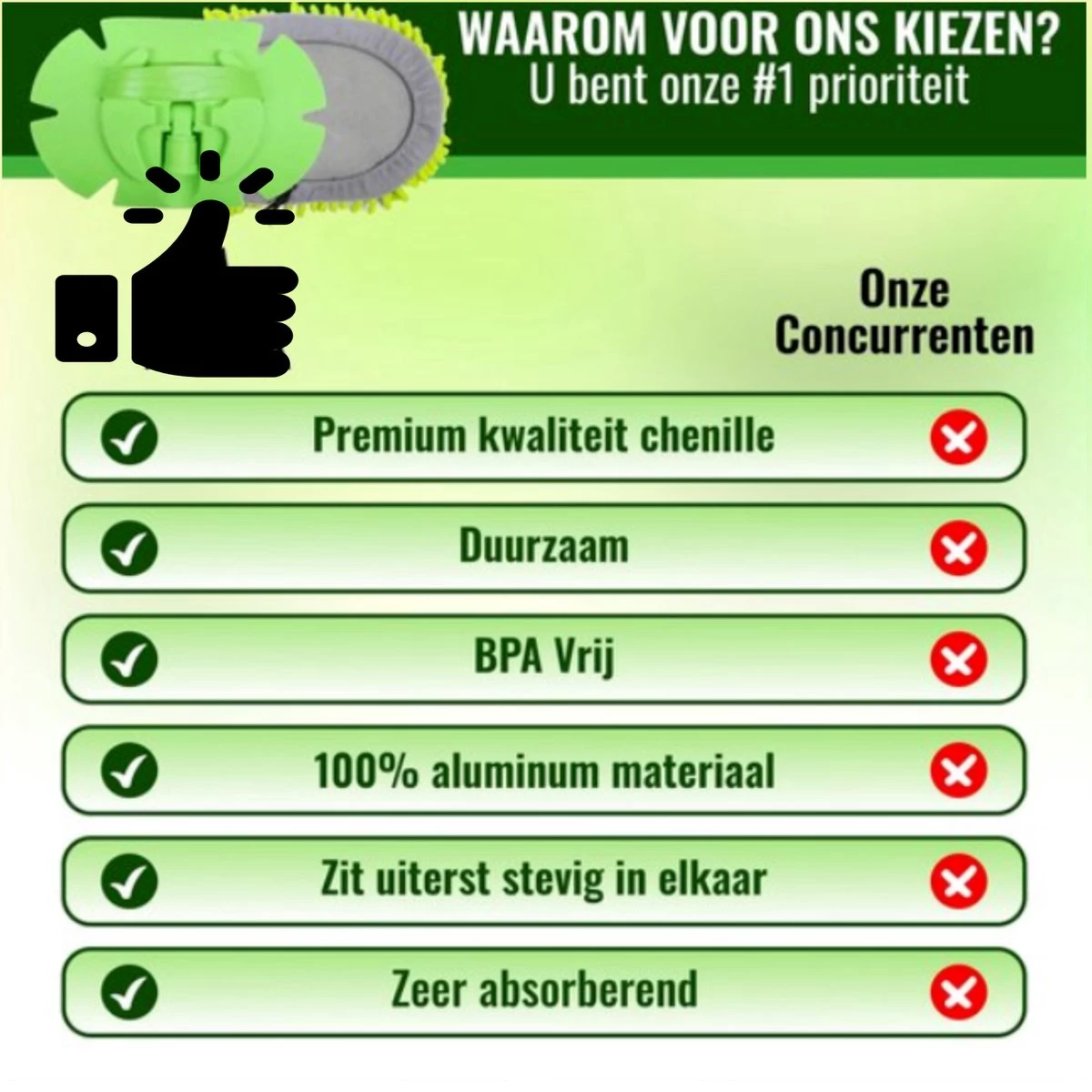 Merkloos Professionele Telescopische Wasborstel + Tonova Pen - Auto Schoonmaakborstel - Anti Slip - Auto, Caravan & Camper - Uitschuifbaar - Groen 6 Merkloos Professionele Telescopische Wasborstel + Tonova Pen - Auto Schoonmaakborstel - Anti Slip - Auto, Caravan & Camper - Uitschuifbaar - Groen - Afbeelding 4