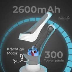 GoScrub® Elektrische Schoonmaakborstel – Elektrische Schrobber - Schrobborstel – Voor Badkamer Of Keuken – Schrobber Met Steel – Luiwagen – Polijstmachine - Poetsmachine Met 10 Opzetstukken 20 GoScrub® Elektrische Schoonmaakborstel – Elektrische Schrobber - Schrobborstel – Voor Badkamer Of Keuken – Schrobber Met Steel – Luiwagen – Polijstmachine - Poetsmachine Met 10 Opzetstukken -Schoonmaakartikelen Winkel 1200x1200 1538