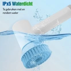 Elektrische Schoonmaakborstel - Schrobborstel - Handborstel - Schuurborstel - Schrobber - Badkamer - Toilet - Keuken 14 Elektrische Schoonmaakborstel - Schrobborstel - Handborstel - Schuurborstel - Schrobber - Badkamer - Toilet - Keuken -Schoonmaakartikelen Winkel 1200x1200 1589