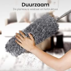 Plumeau Uitschuifbaar Tot 280cm - RVS - Telescopisch - Plumeau Met Telescoopsteel - 360° Flexibel 14 Plumeau Uitschuifbaar Tot 280cm - RVS - Telescopisch - Plumeau Met Telescoopsteel - 360° Flexibel -Schoonmaakartikelen Winkel 1200x1200 1628