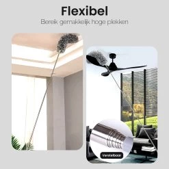 Plumeau Uitschuifbaar Tot 280cm - RVS - Telescopisch - Plumeau Met Telescoopsteel - 360° Flexibel 17 Plumeau Uitschuifbaar Tot 280cm - RVS - Telescopisch - Plumeau Met Telescoopsteel - 360° Flexibel -Schoonmaakartikelen Winkel 1200x1200 1631