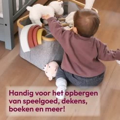 Gadgy Opvouwbare Wasmand - Heupwasmand 45 L - Opbergmand - Wasbox - Wasmanden - Grijs -Schoonmaakartikelen Winkel 1200x1200 1685