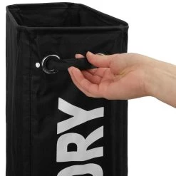 Tectake -- Wasmand Smal - Zwart -Schoonmaakartikelen Winkel 1200x1200 1735