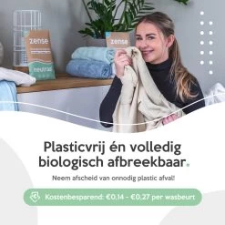 Zense Eco Wasmiddel Wasstrips - 72 Grote Wasbeurten - Ocean Breeze -Schoonmaakartikelen Winkel 1200x1200 174