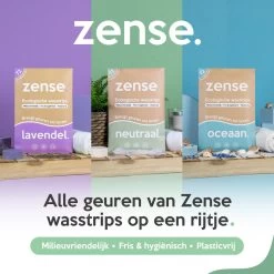 Zense Eco Wasmiddel Wasstrips - 72 Grote Wasbeurten - Ocean Breeze -Schoonmaakartikelen Winkel 1200x1200 179