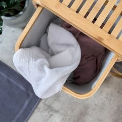 Lumaland Wasmand Van Bamboe - 1 XL Vak + 2 Compacte Vakken 49,5 X 33 X 71 Cm Beige -Schoonmaakartikelen Winkel 1200x1200 1791