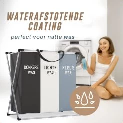 Landys Wasmand 3 Vakken - Opvouwbare Wassorteerder Met NL Opdruk - Aluminium Frame - 90L 19 Landys Wasmand 3 Vakken - Opvouwbare Wassorteerder Met NL Opdruk - Aluminium Frame - 90L -Schoonmaakartikelen Winkel 1200x1200 1799