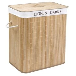 Grote Bamboe Wassorteerder Met 2 Vakken - 100 L - Natuurlijk Bruin 12 Grote Bamboe Wassorteerder Met 2 Vakken - 100 L - Natuurlijk Bruin -Schoonmaakartikelen Winkel 1200x1200 1837