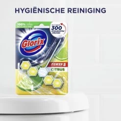 Glorix Power 5 Toiletblokken - Citroen - 9 Stuks - Voordeelverpakking 14 Glorix Power 5 Toiletblokken - Citroen - 9 Stuks - Voordeelverpakking -Schoonmaakartikelen Winkel 1200x1200 1880