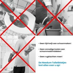 Needum ® Toiletblokjes Voor Inbouwreservoirs – WC-blokjes – Toiletblokken In Een Voordeelverpakking – 30 Stuks -Schoonmaakartikelen Winkel 1200x1200 2055