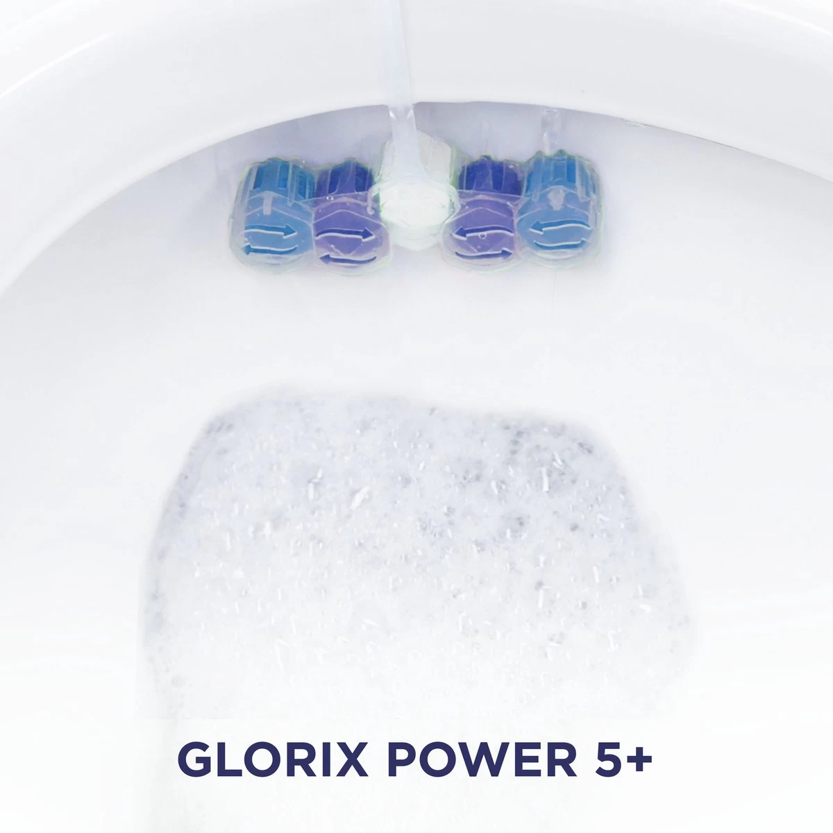 Glorix Power 5+ Ocean Toiletblokken - 7 Stuks - Voordeelverpakking 6 Glorix Power 5+ Ocean Toiletblokken - 7 Stuks - Voordeelverpakking - Afbeelding 4